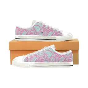Low Top Floral Canvas Shoes