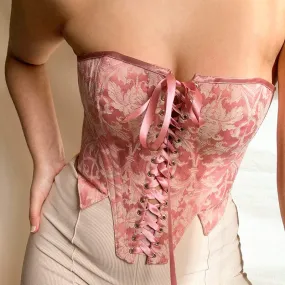 Luxxe Floral Corset Top