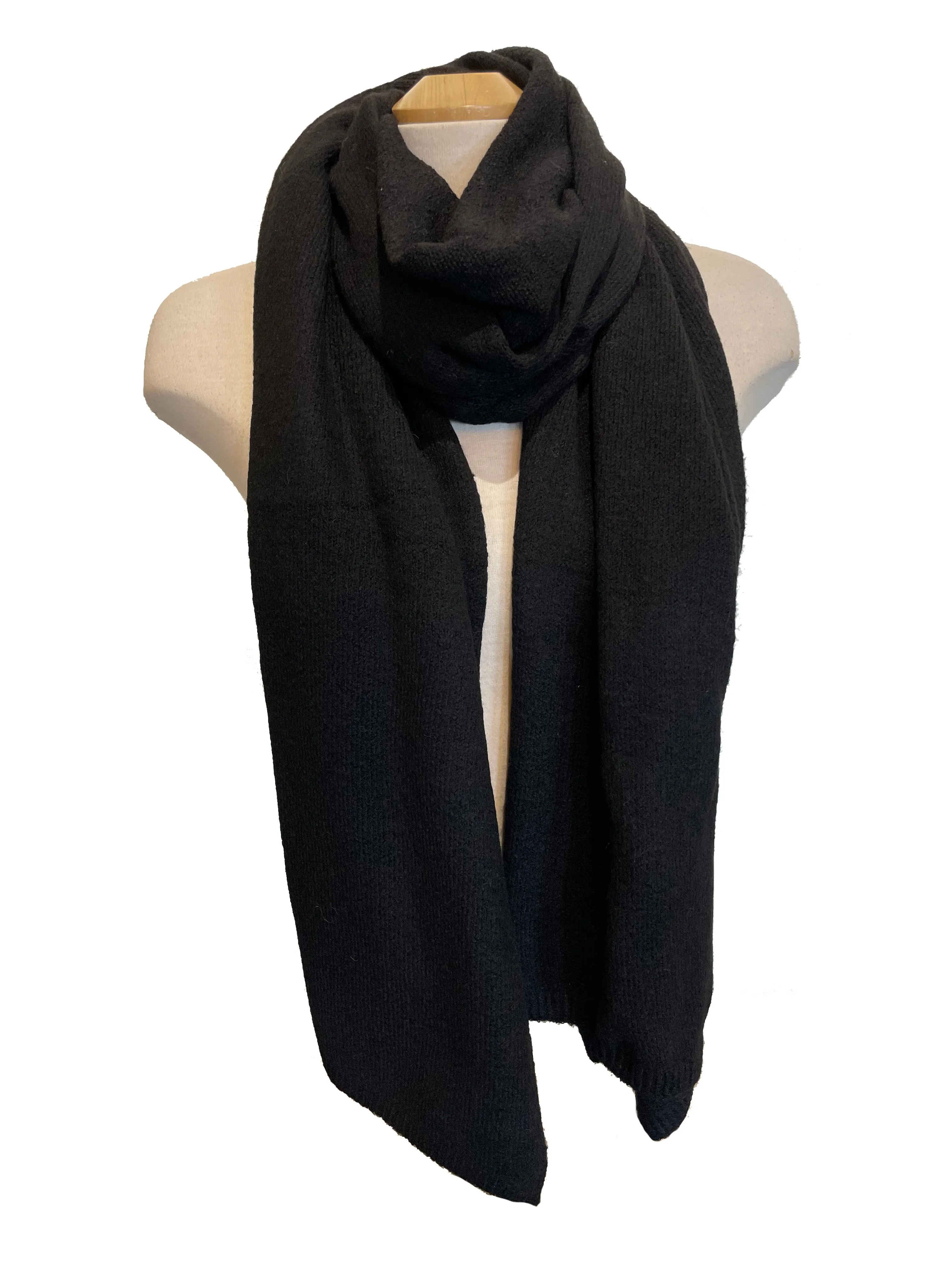 Lyla   Luxe Scarf - Black