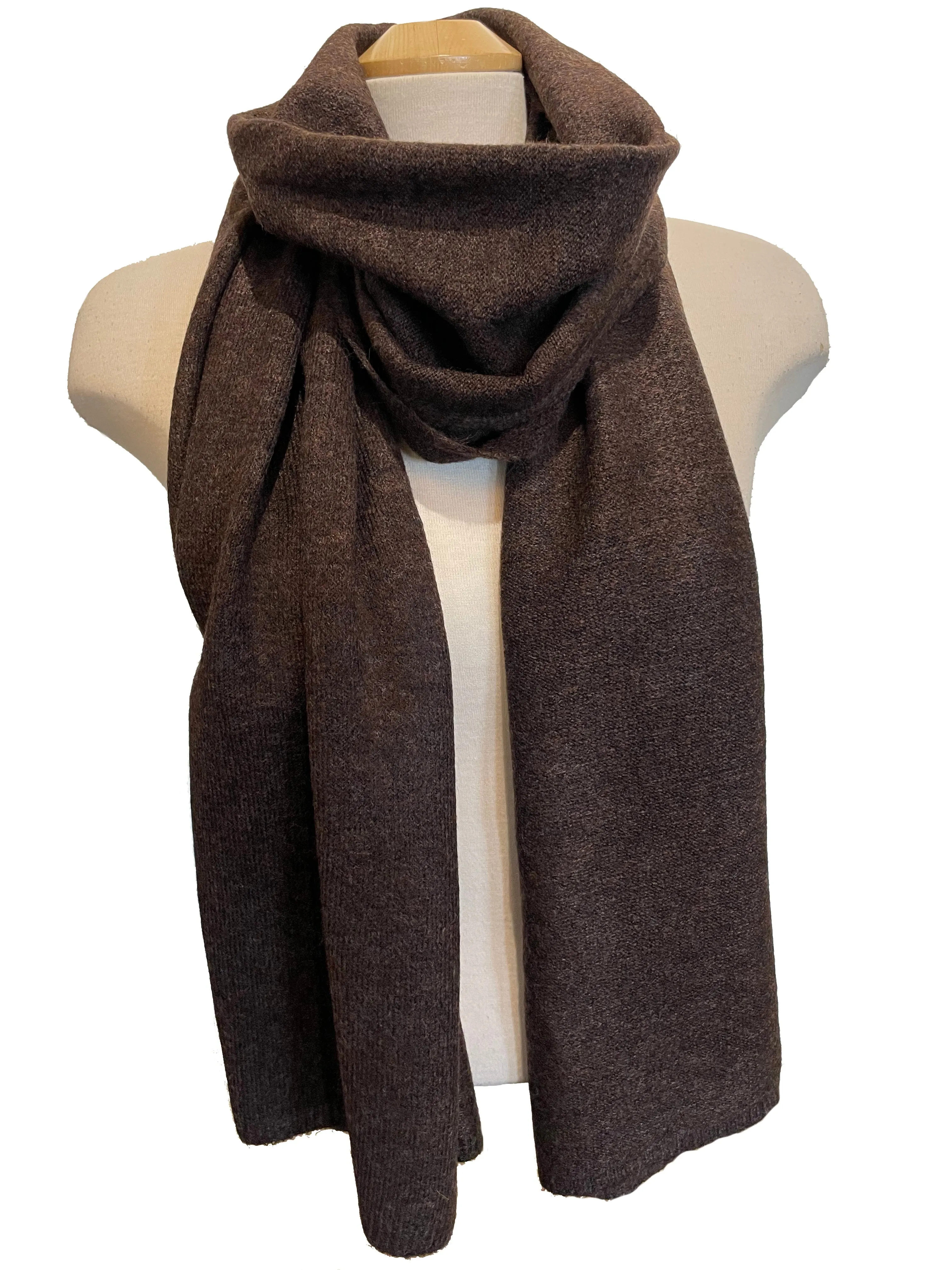 Lyla   Luxe Scarf - Brown