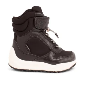 Malik Leather Boot - Black