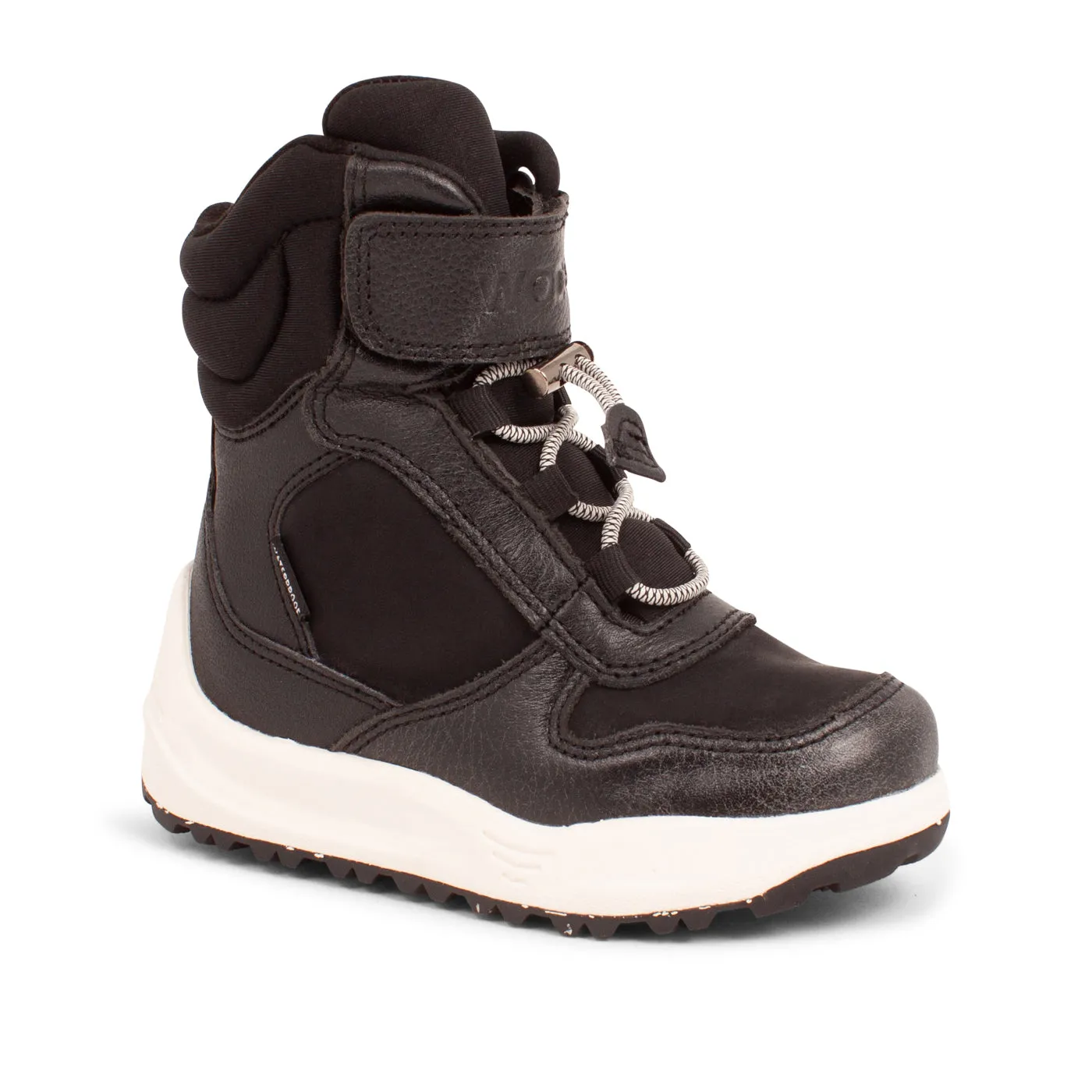 Malik Leather Boot - Black