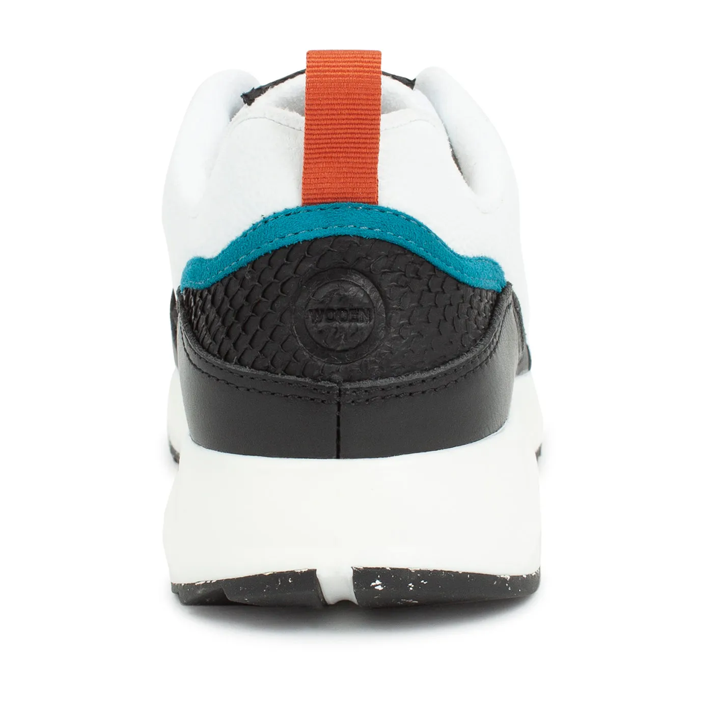 Malou Leather Fifty - Black/White