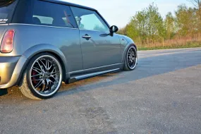 Maxton Design - RACING SIDE SKIRTS DIFFUSERS MINI R53 COOPER S JCW (2003-2006)