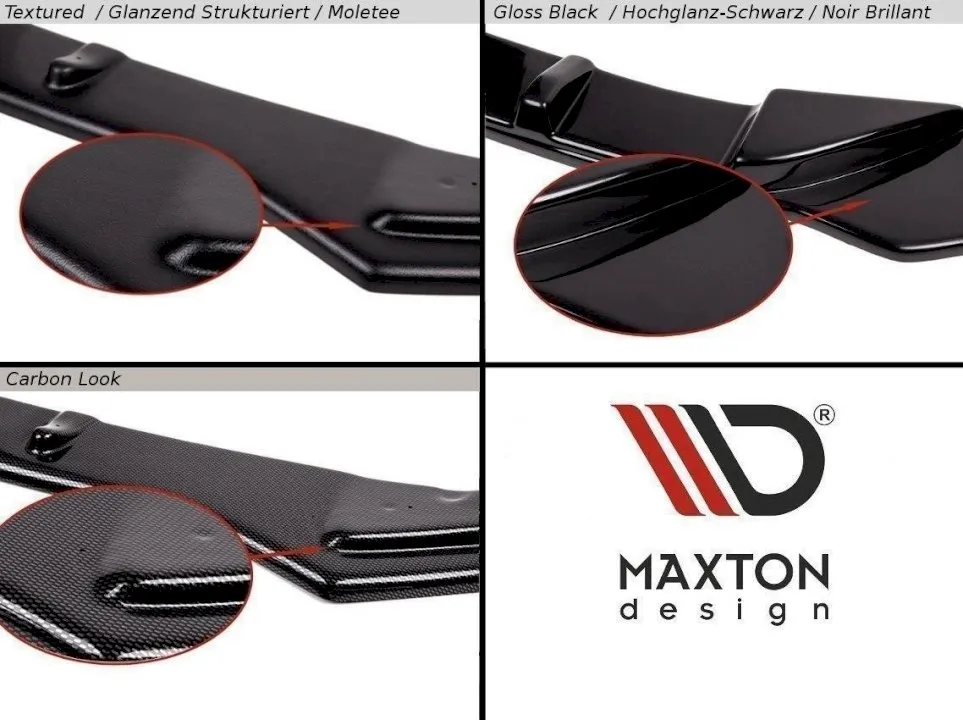 Maxton Design - SIDE SKIRTS DIFFUSERS FIAT PUNTO EVO ABARTH (2010-2014)