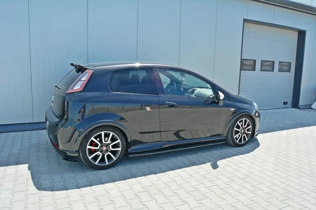 Maxton Design - SIDE SKIRTS DIFFUSERS FIAT PUNTO EVO ABARTH (2010-2014)