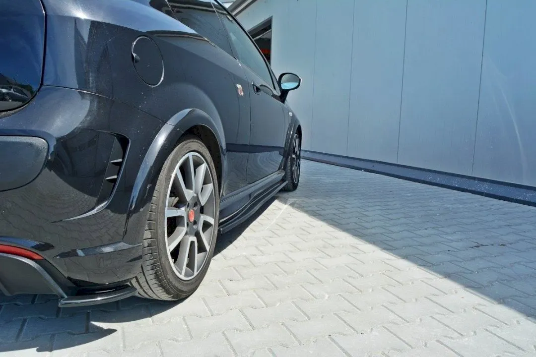 Maxton Design - SIDE SKIRTS DIFFUSERS FIAT PUNTO EVO ABARTH (2010-2014)
