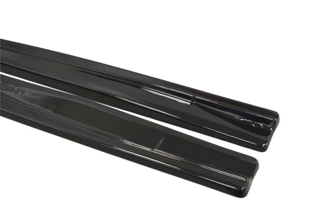 Maxton Design - SIDE SKIRTS DIFFUSERS FIAT PUNTO EVO ABARTH (2010-2014)