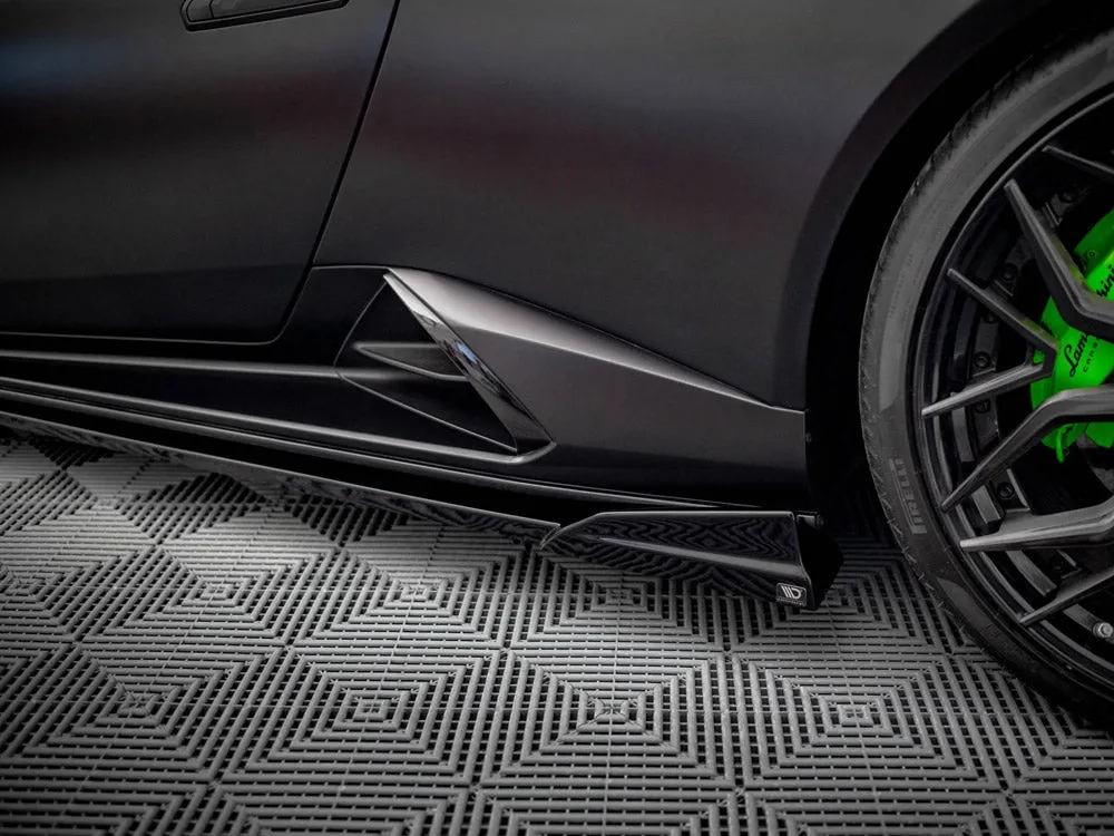 Maxton Design - SIDE SKIRTS DIFFUSERS LAMBORGHINI HURACAN EVO (2020-)