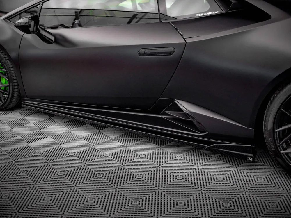 Maxton Design - SIDE SKIRTS DIFFUSERS LAMBORGHINI HURACAN EVO (2020-)
