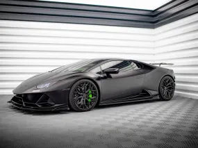 Maxton Design - SIDE SKIRTS DIFFUSERS LAMBORGHINI HURACAN EVO (2020-)
