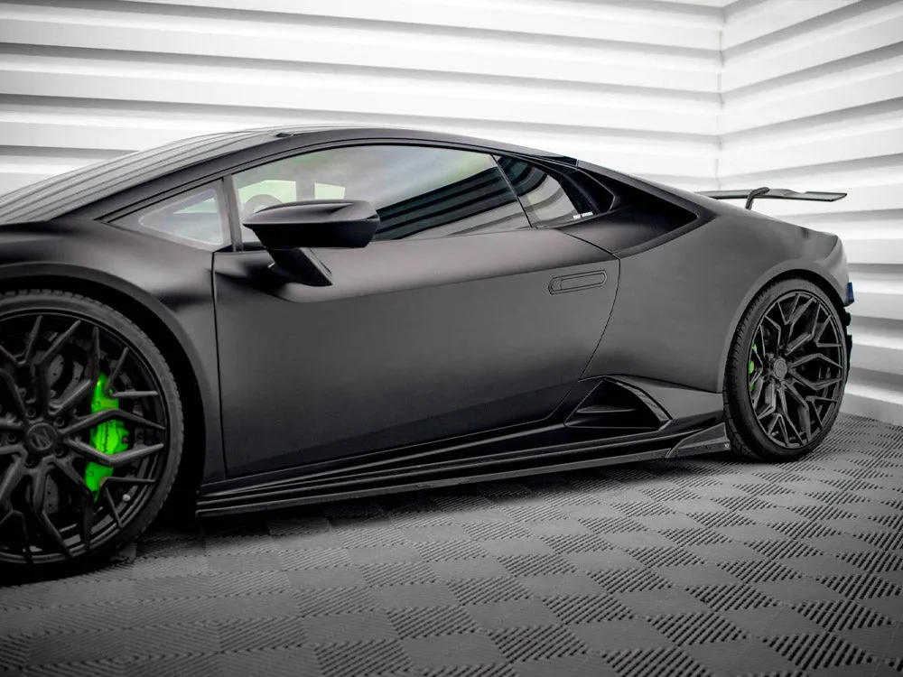 Maxton Design - SIDE SKIRTS DIFFUSERS LAMBORGHINI HURACAN EVO (2020-)