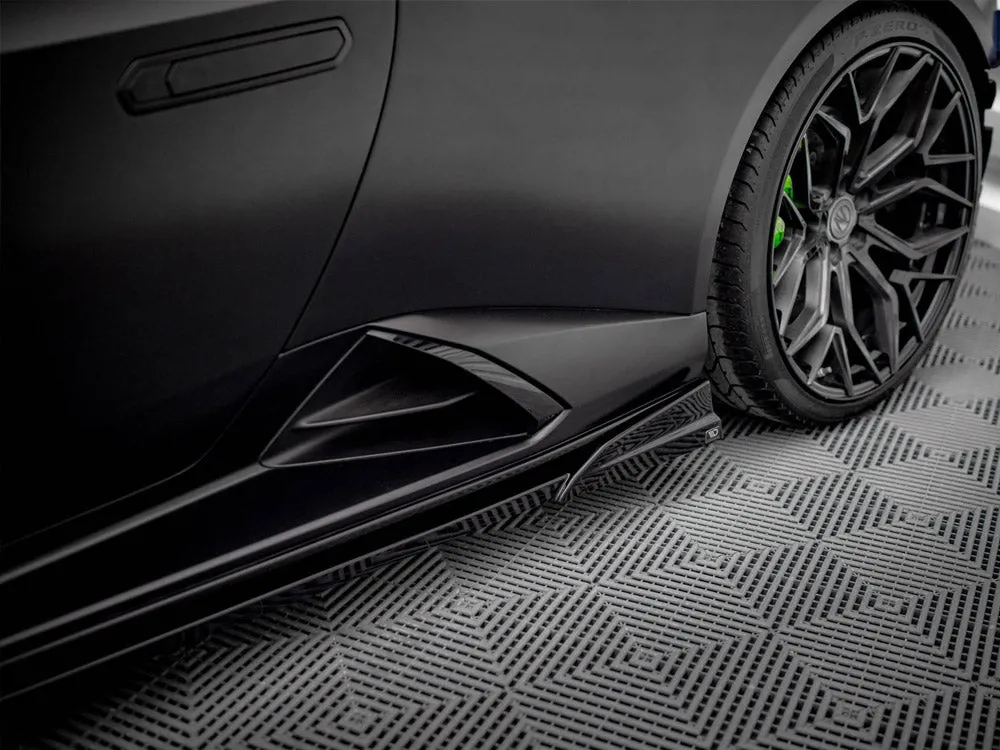 Maxton Design - SIDE SKIRTS DIFFUSERS LAMBORGHINI HURACAN EVO (2020-)