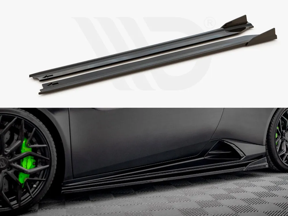 Maxton Design - SIDE SKIRTS DIFFUSERS LAMBORGHINI HURACAN EVO (2020-)
