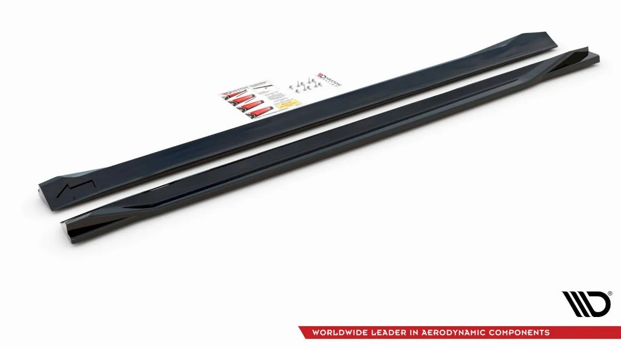 Maxton Design - SIDE SKIRTS DIFFUSERS VOLVO XC60 MK2 R-DESIGN