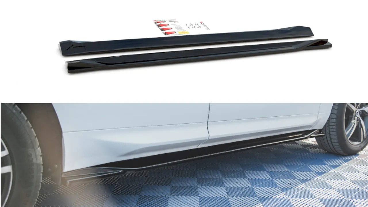 Maxton Design - SIDE SKIRTS DIFFUSERS VOLVO XC60 MK2 R-DESIGN