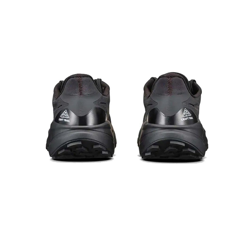 Men's Pure Trail Running Shoe - Black/White - Regular (D)