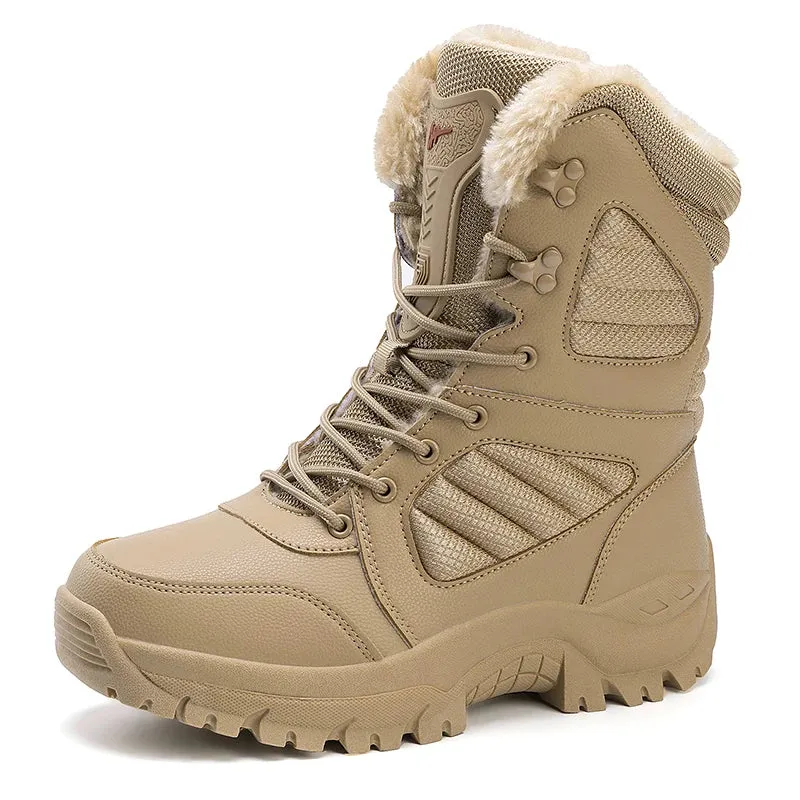 Men's Winter Plush Warm Snow Boots