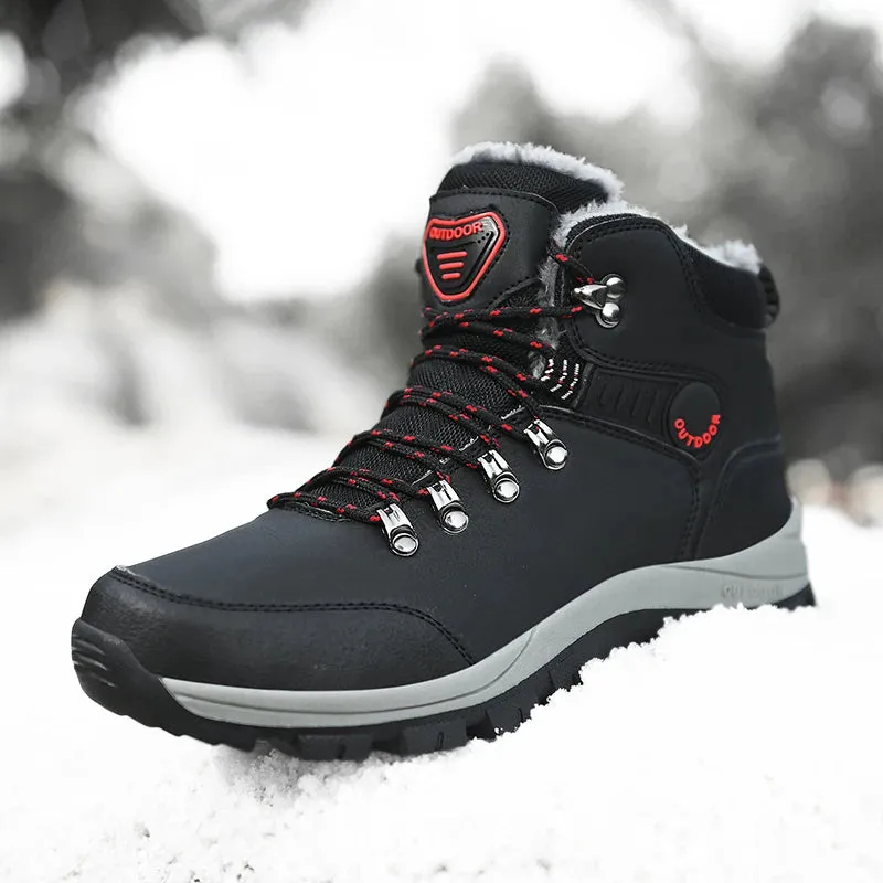 Men's Winter Plush Warm Snow Boots
