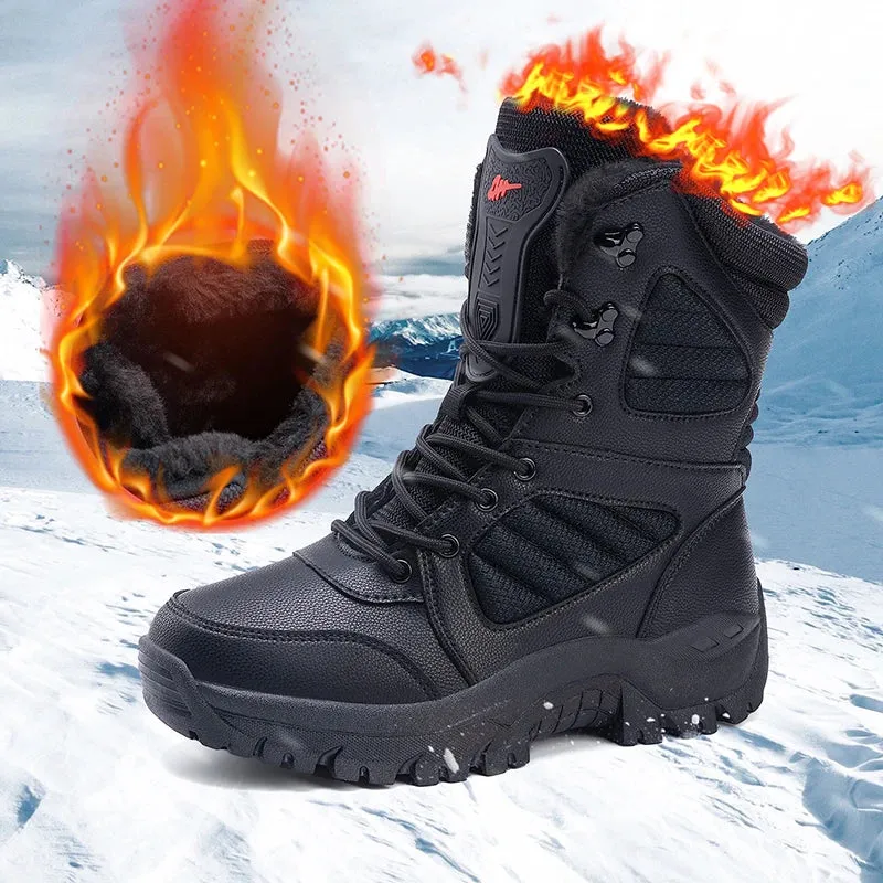 Men's Winter Plush Warm Snow Boots