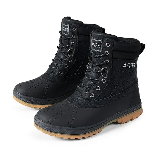 Men's Winter Plush Warm Snow Boots