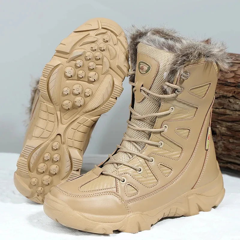 Men's Winter Plush Warm Snow Boots