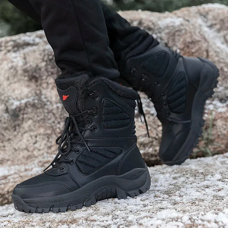 Men's Winter Plush Warm Snow Boots
