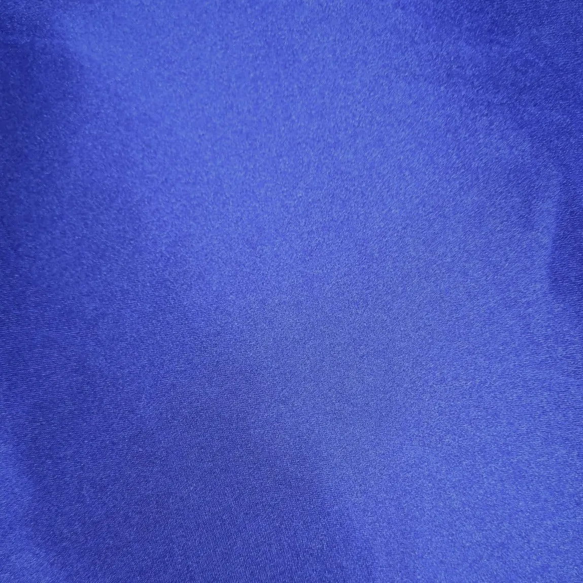Navy Blue Solid Satin Fabric