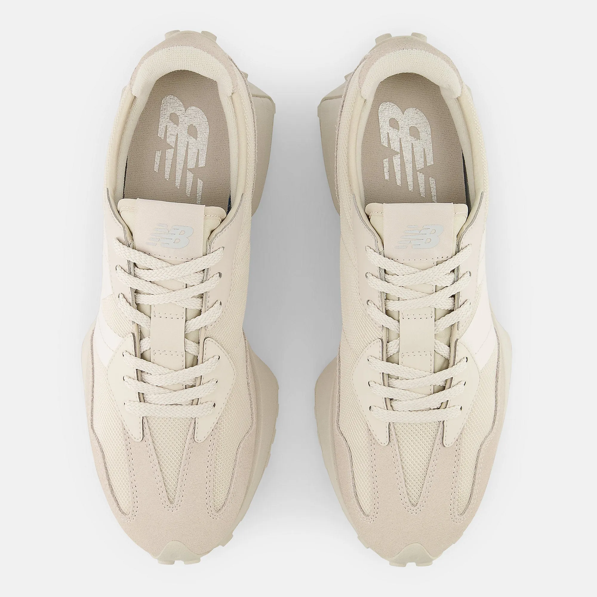 New Balance Mens 327 Fashion Trainers - Sea Salt / Angora