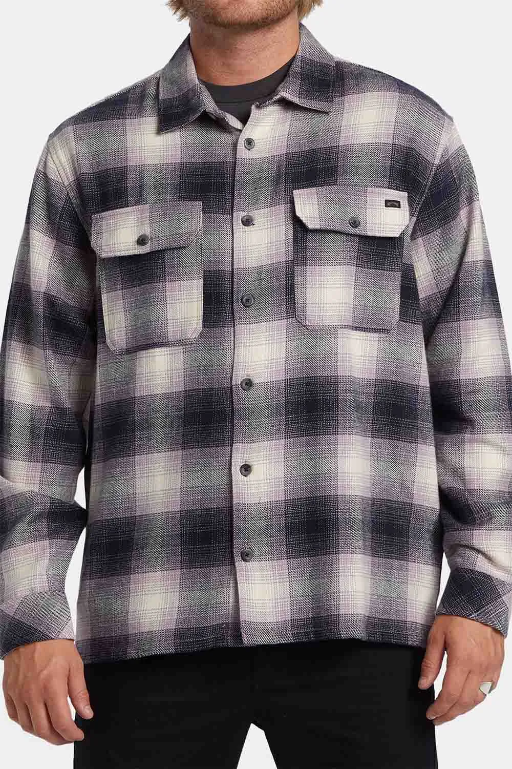 OFFSHORE FLANNEL Purple Ash