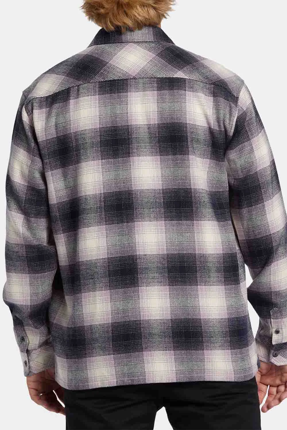 OFFSHORE FLANNEL Purple Ash