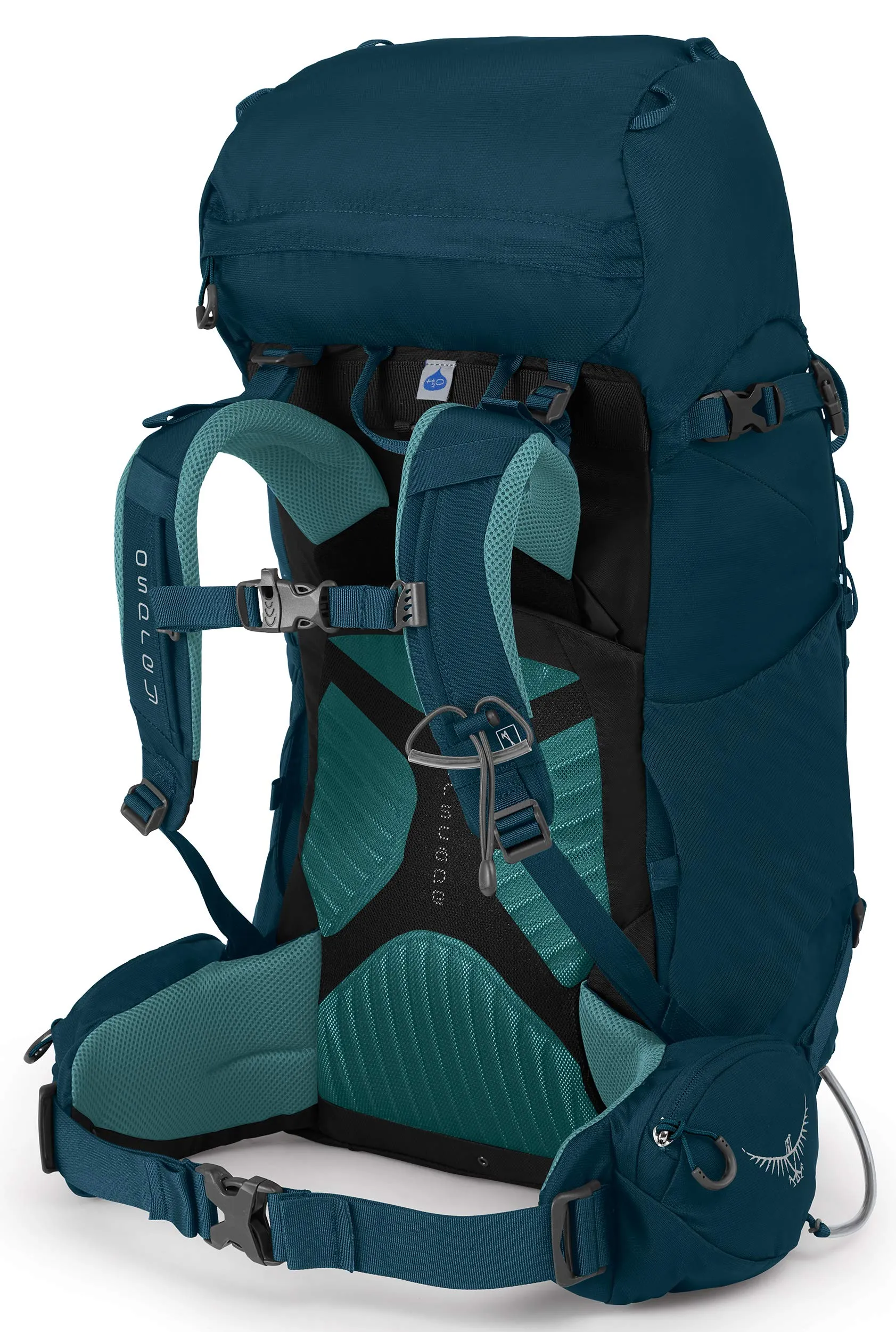 Osprey Packs Kyte 36 Women's Backpack, Ice Lake Green, WS/Medium