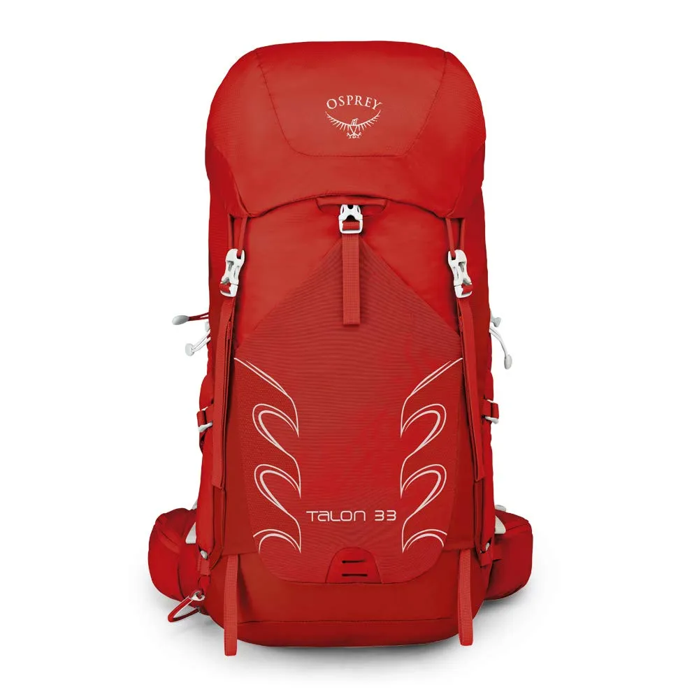 Osprey Packs Talon 33 Men's Hiking Backpack, Martian Red, Small/Medium
