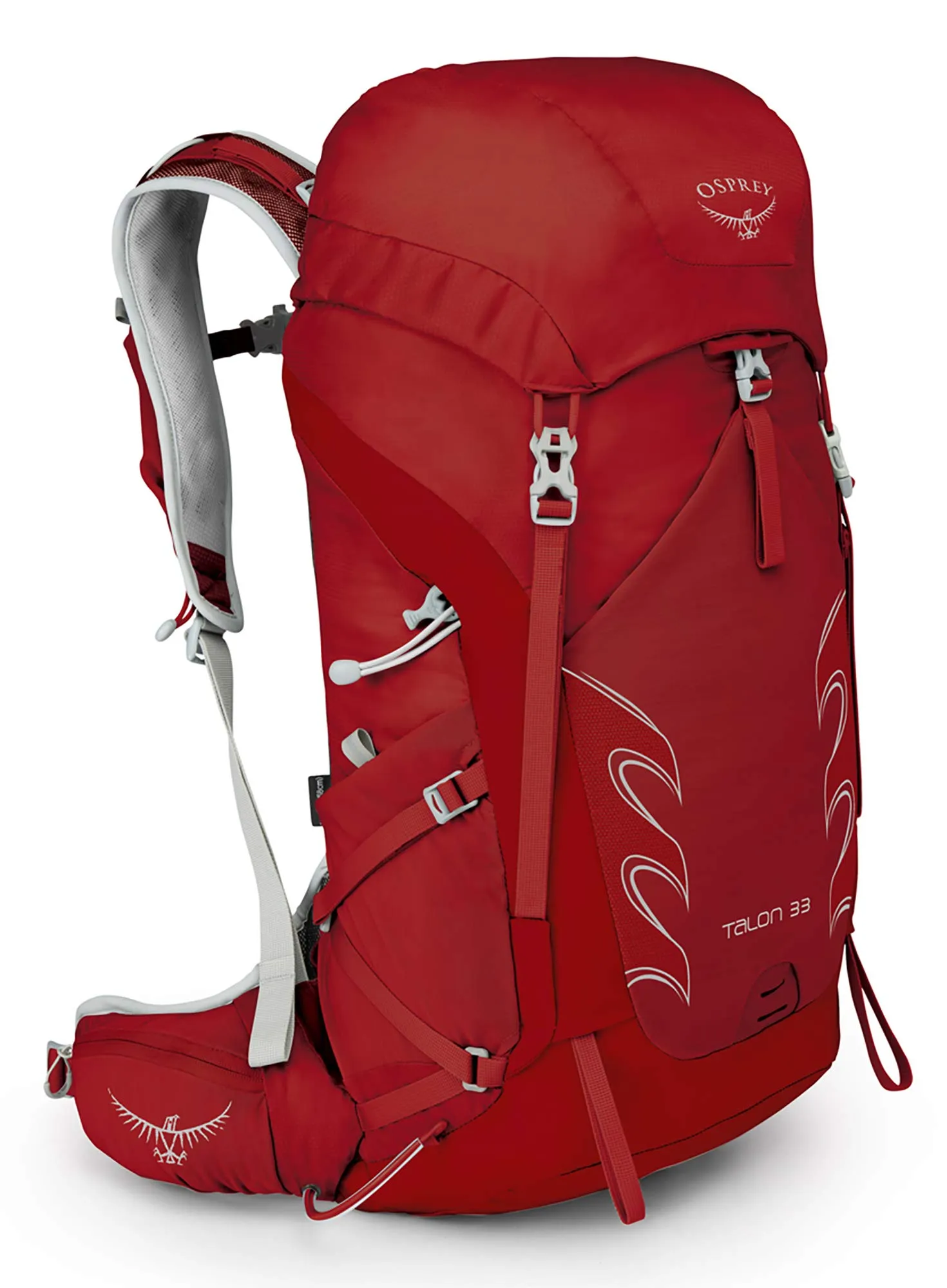 Osprey Packs Talon 33 Men's Hiking Backpack, Martian Red, Small/Medium