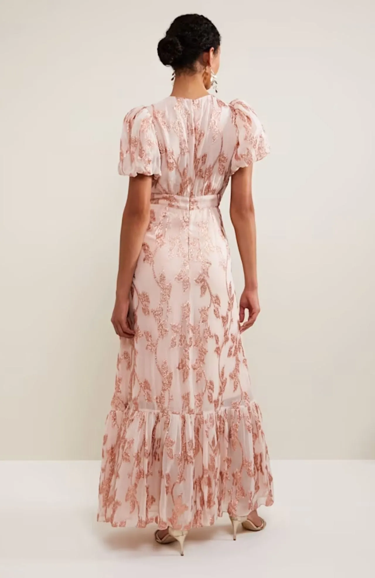 Phase Eight Genette Jacquard Maxi Dress