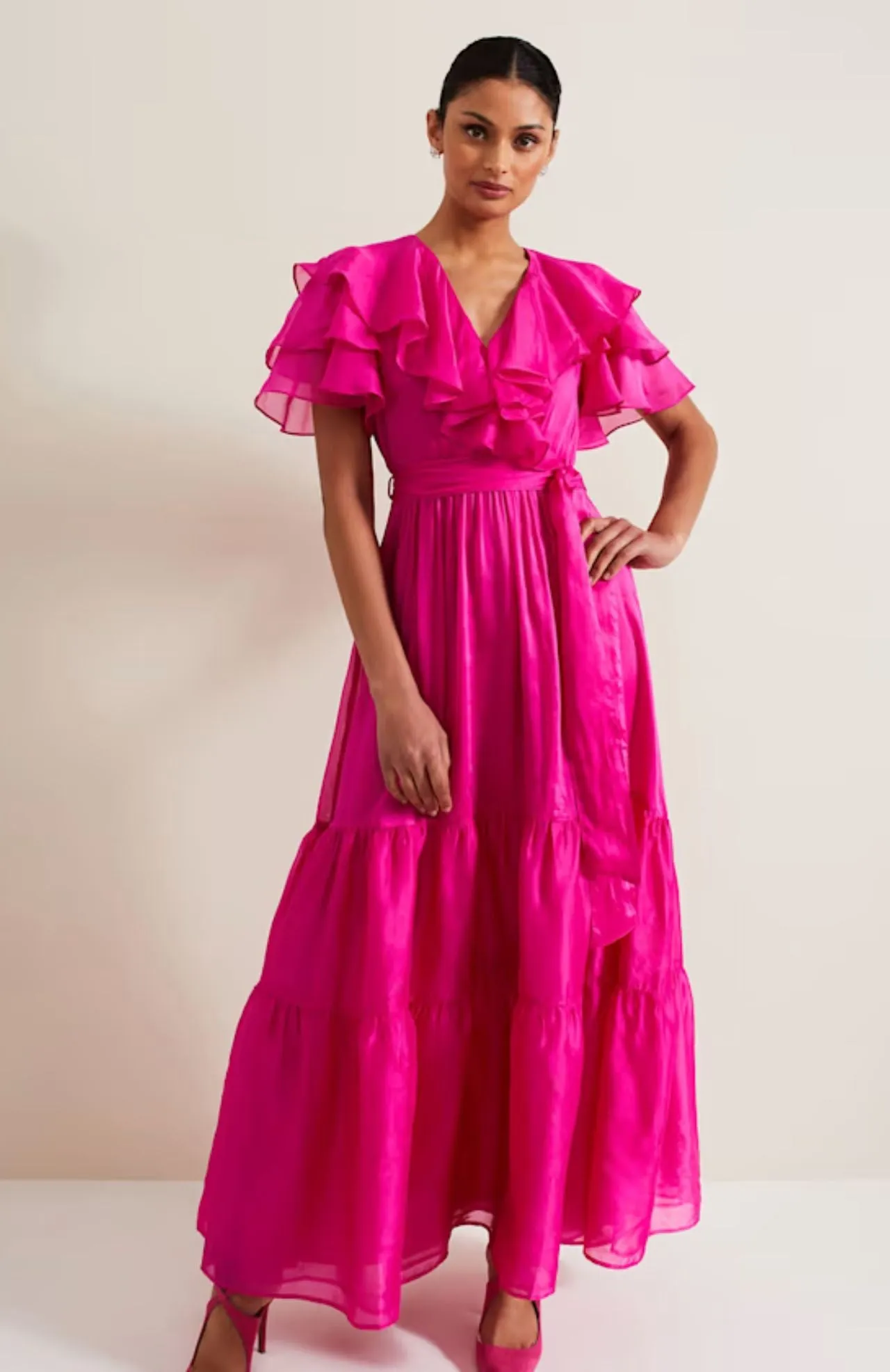 Phase Eight Mabelle Organza Maxi Dress