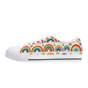 Rainbow Crush Low-Top Canvas Shoes