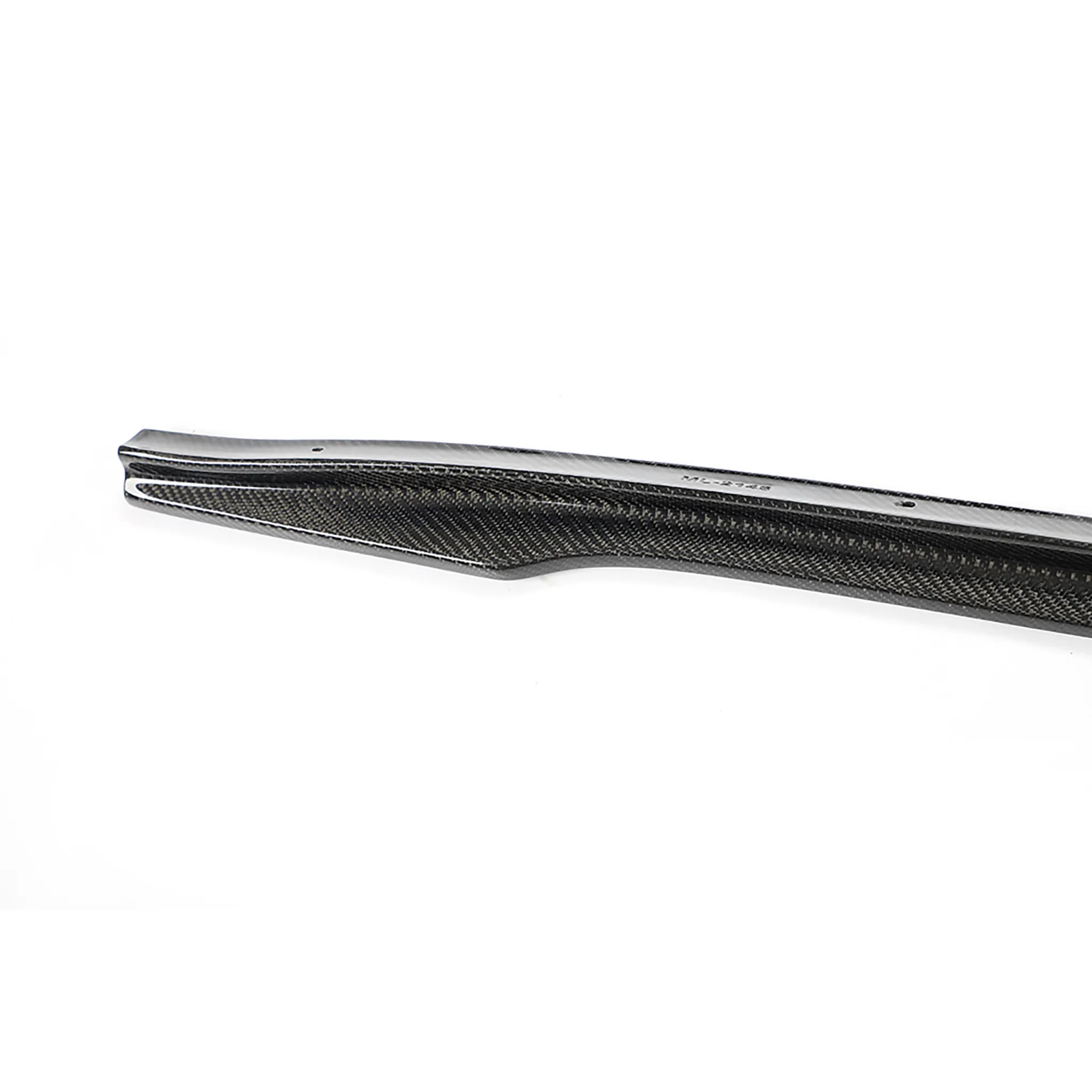 Real Carbon Fiber V-Style Side Skirts For Model 3 2017-2024