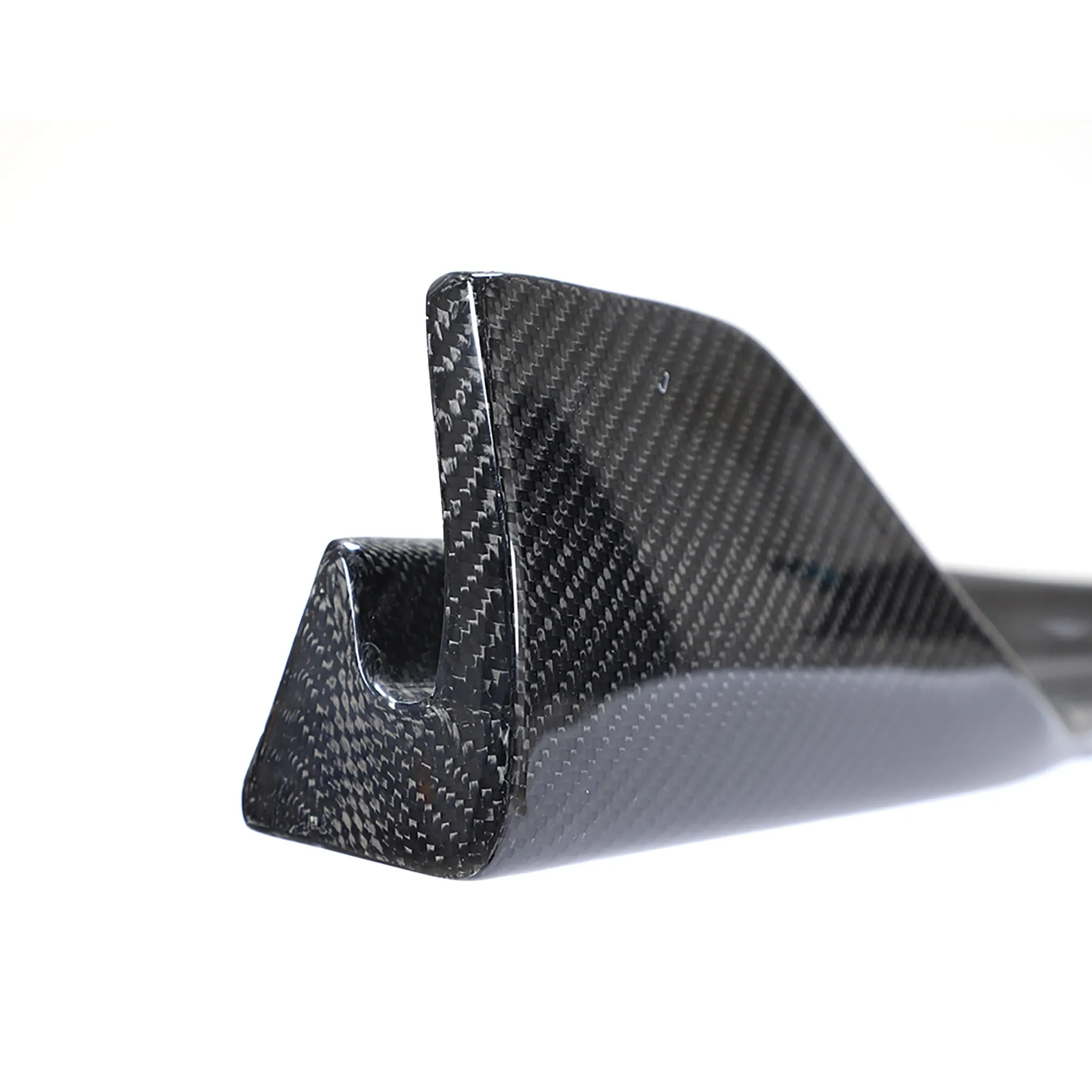 Real Carbon Fiber V-Style Side Skirts For Model 3 2017-2024