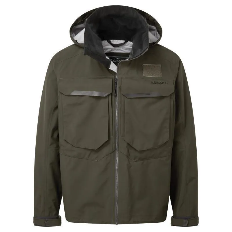 Schoffel Salar GORE-TEX Mens Waterproof Wading Jacket - Forest