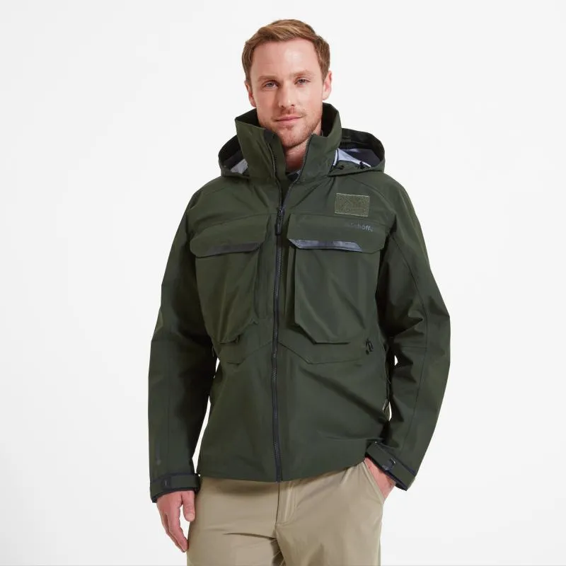 Schoffel Salar GORE-TEX Mens Waterproof Wading Jacket - Forest