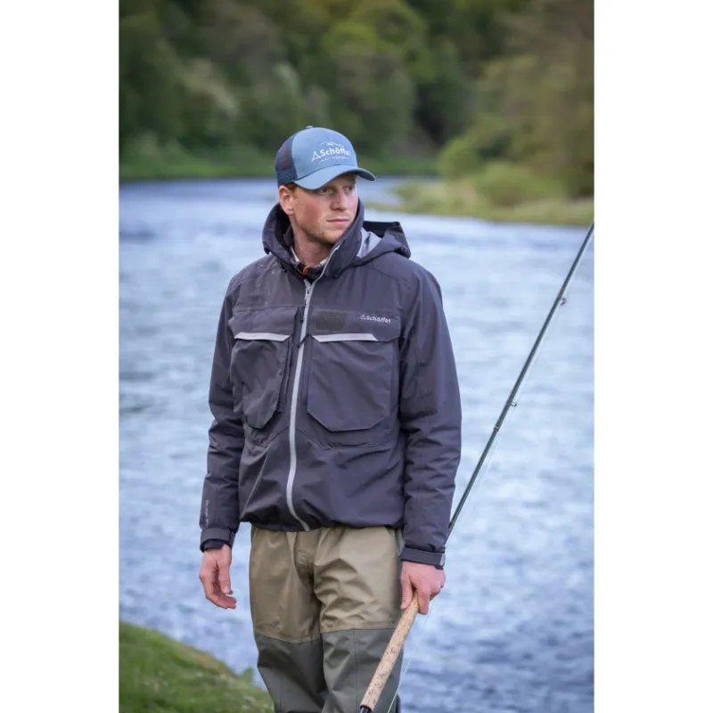 Schoffel Salar II GORE-TEX Mens Waterproof Wading Jacket - Graphite