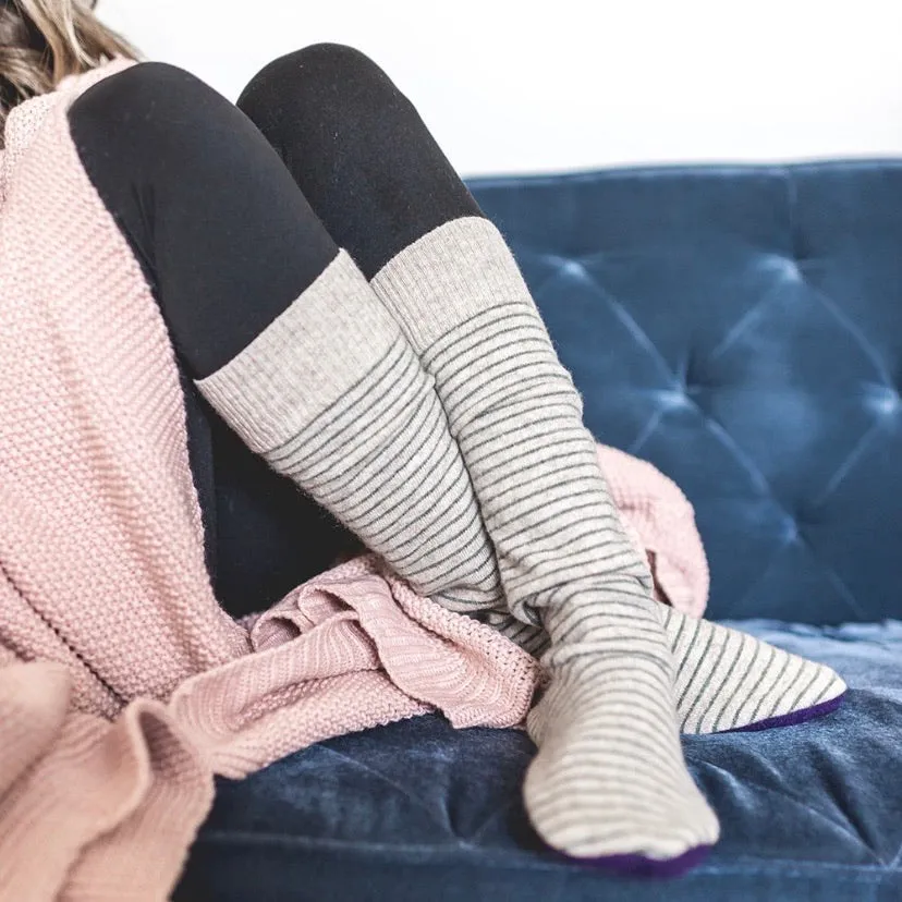 SHORTIES | Cashmere Cabin Socks | Butterfly Kisses | Size 5-8