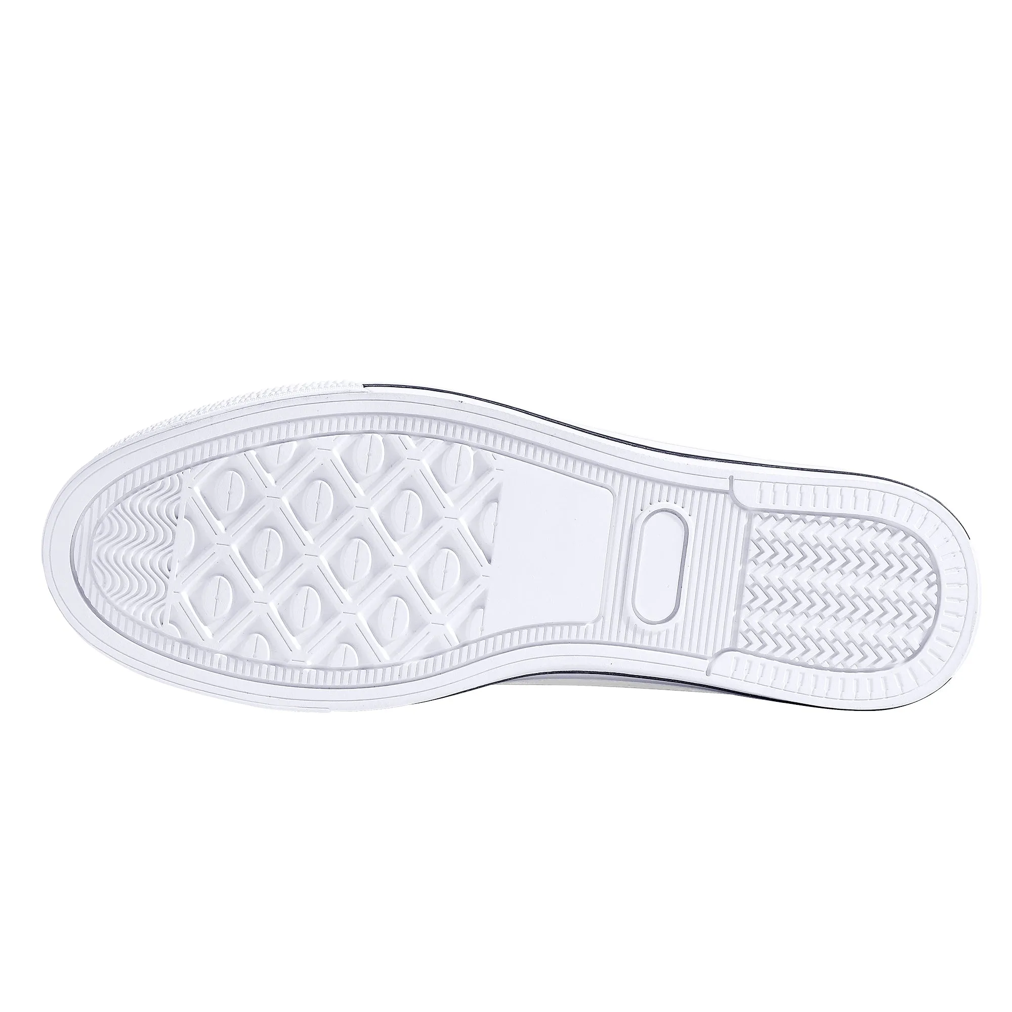 Skulls Low-Top Canvas Shoes