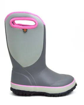Slushie Grey Kids Gumboots