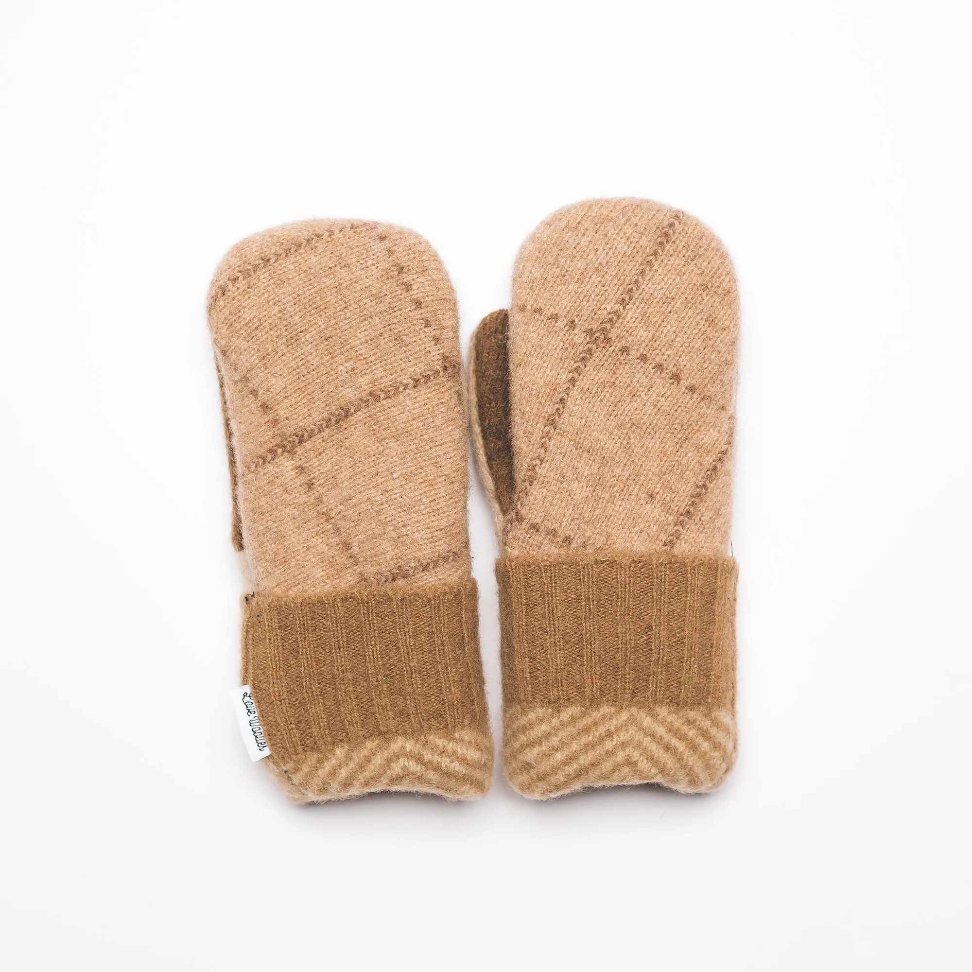Small Kid's Wool Sweater Mittens | Let's Play Outside!