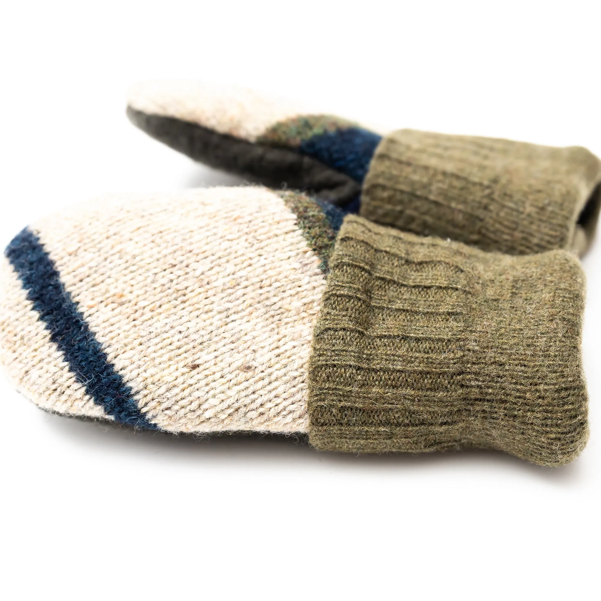 Small Kid's Wool Sweater Mittens | Warm Greenhouse