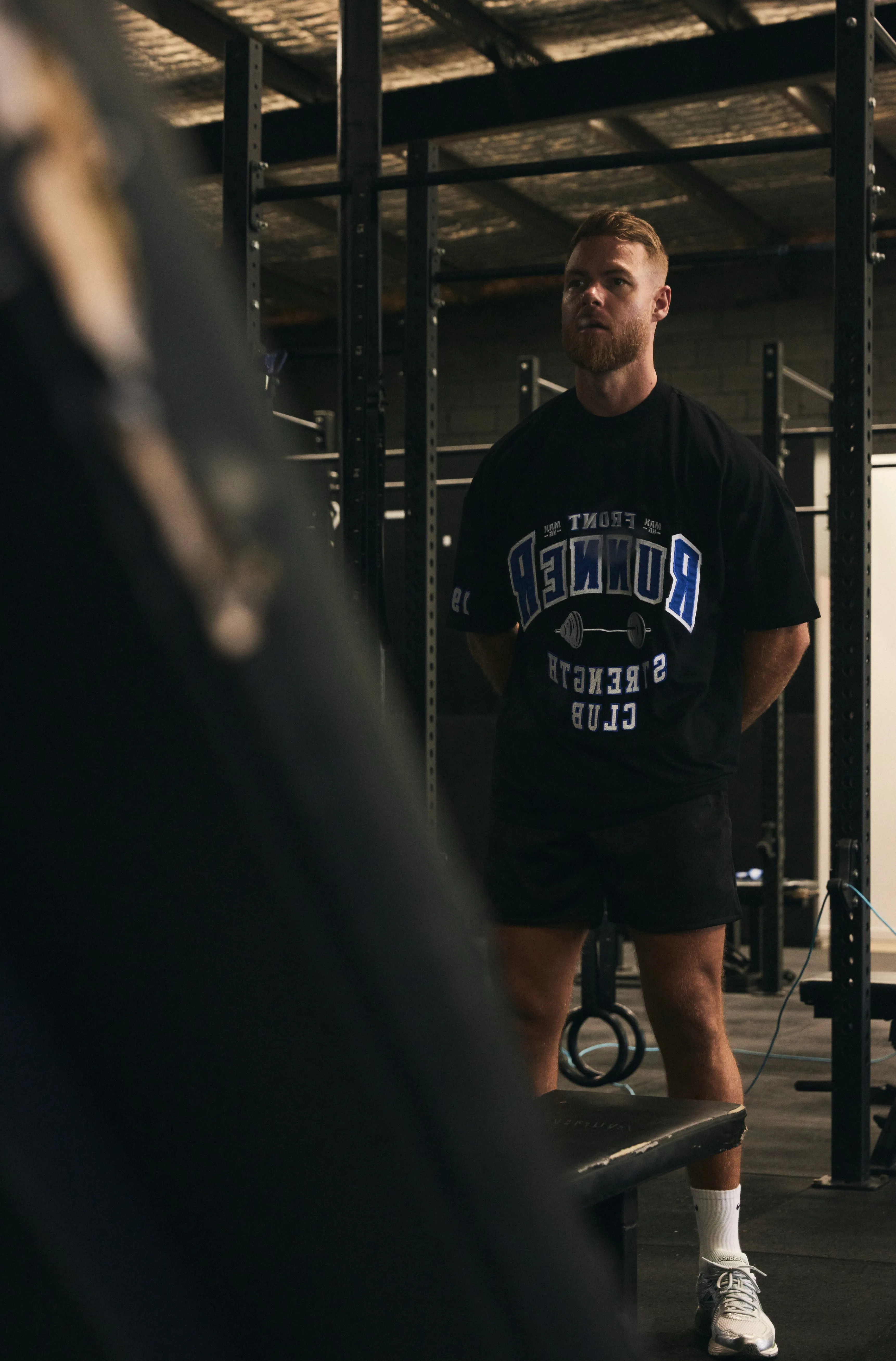Strength Tee - Sapphire Black