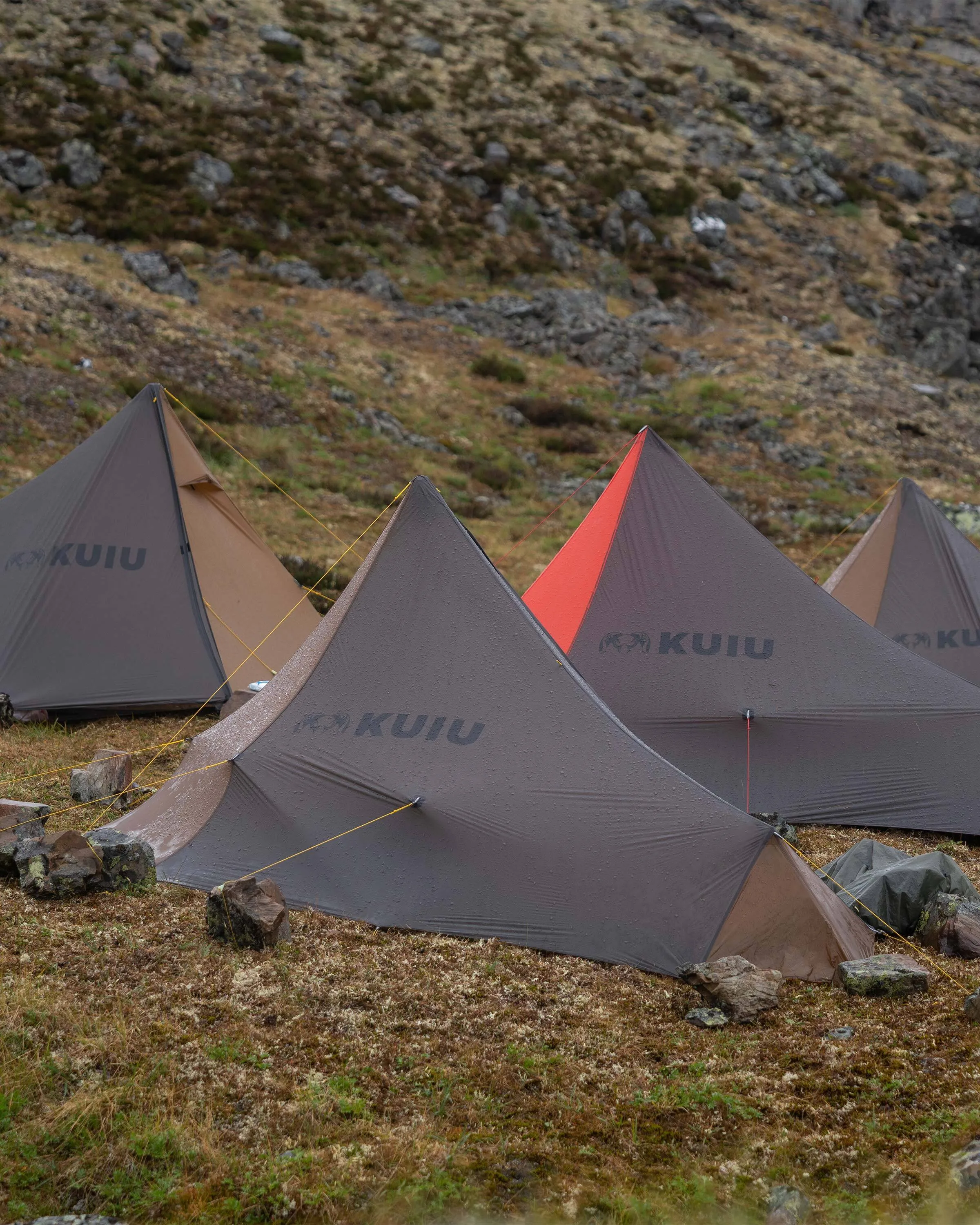 Summit Star 1 Person Tent | Gunmetal-Camel
