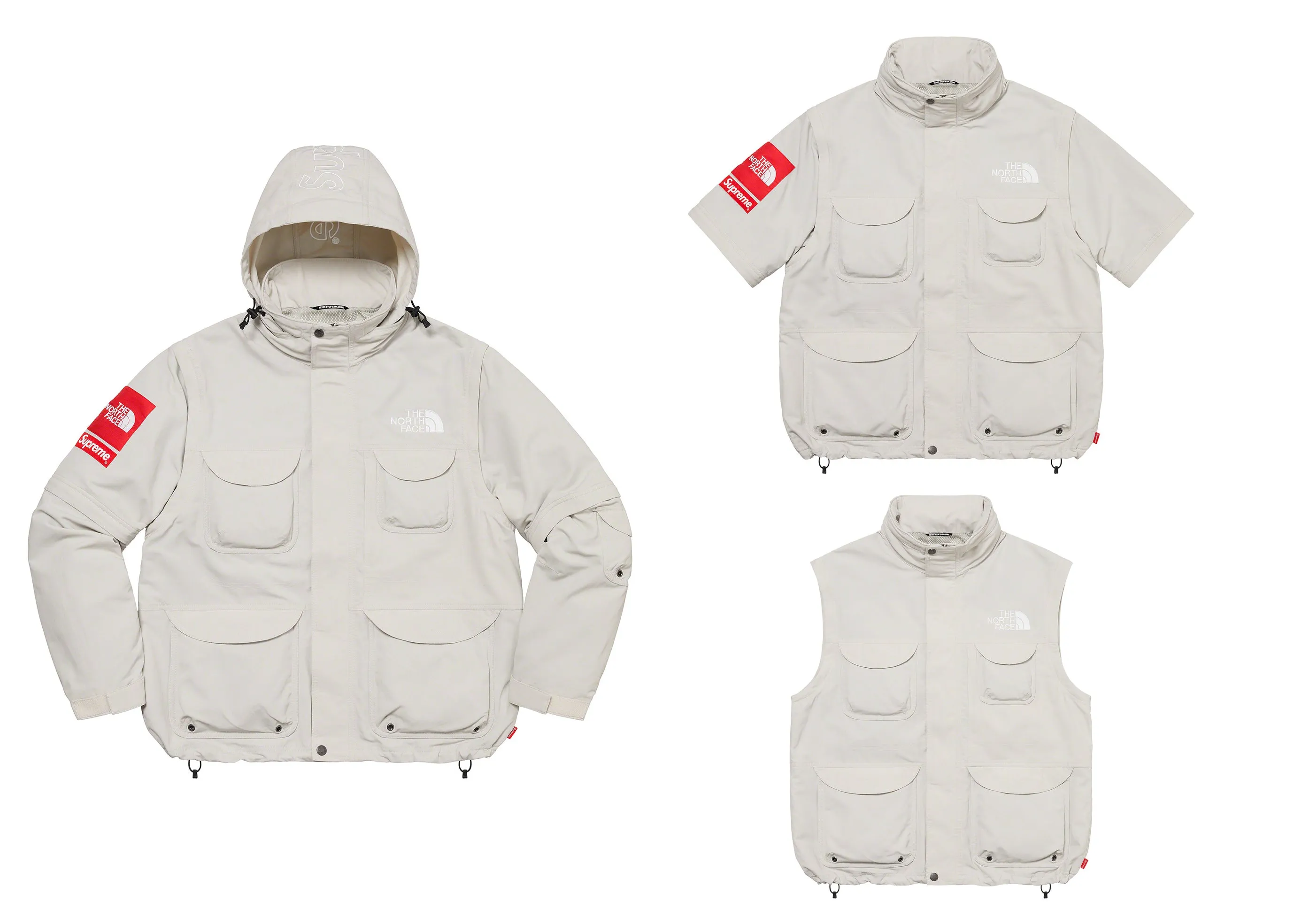 SUPREME TNF TREKKING CONVERTIBLE JACKET (2022SS)